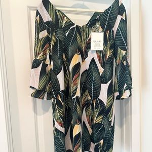 NWT palm print dress
